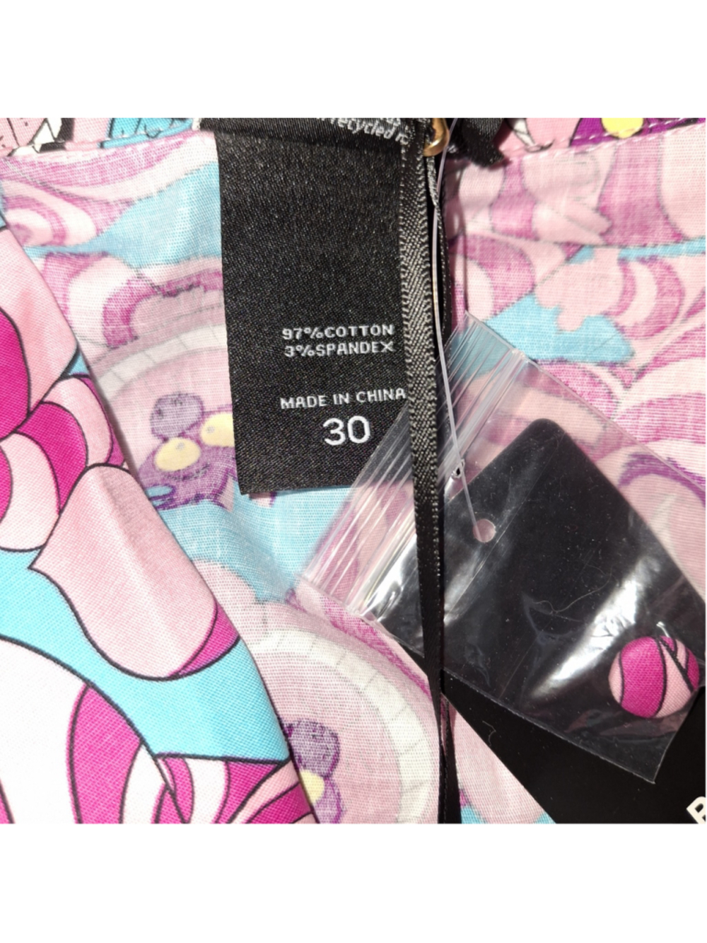 NWT Torrid Disney Cheshire Cat Midi Dress Size 30 Pink Blue 6X comic cons - Picture 5 of 7